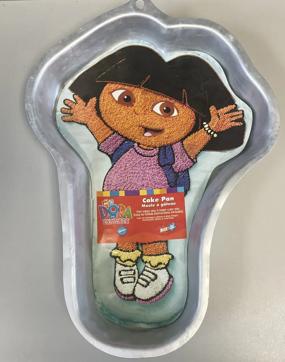 Wilton Dora The Explorer Aluminum Cake Pan Children Birthday School Party